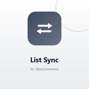 List Sync for WooCommerce