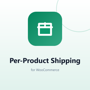 Per-Product Shipping for WooCommerce