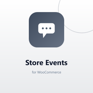 Store Events for WooCommerce